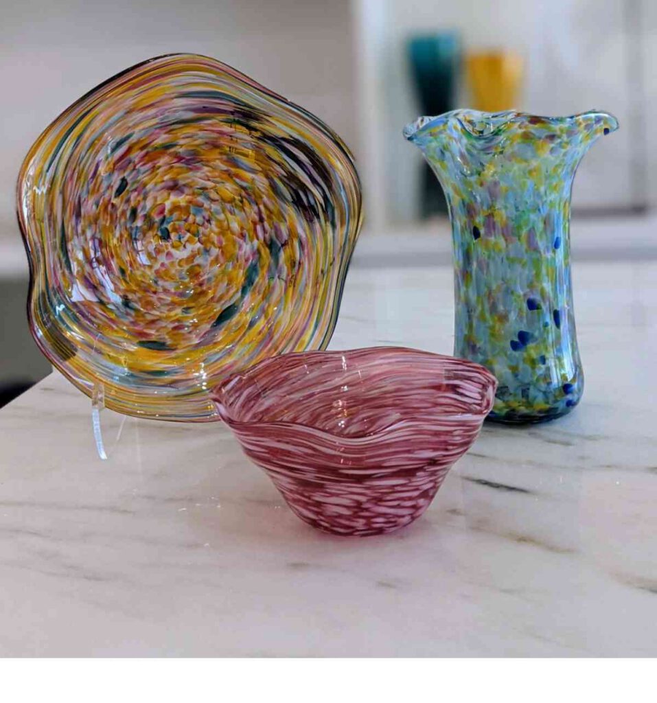 Rondel, Ruffle Bowl/Candy Dish, Large Vase