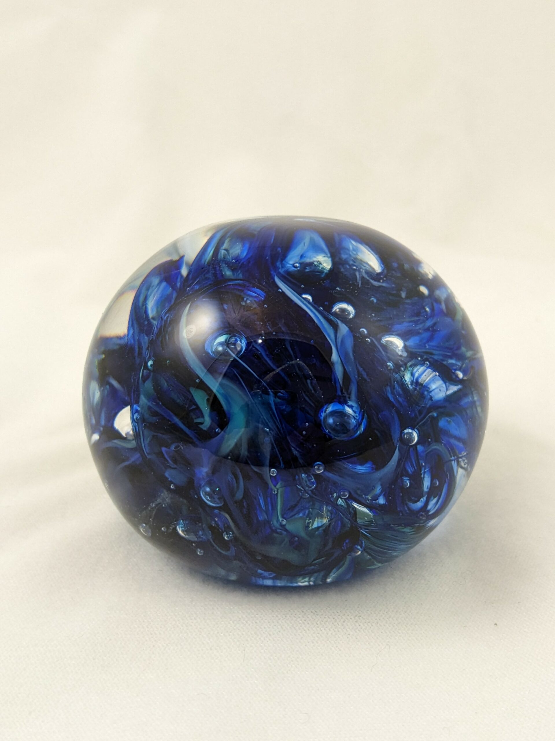 Paperweight- Blue | Dallas Glass Art