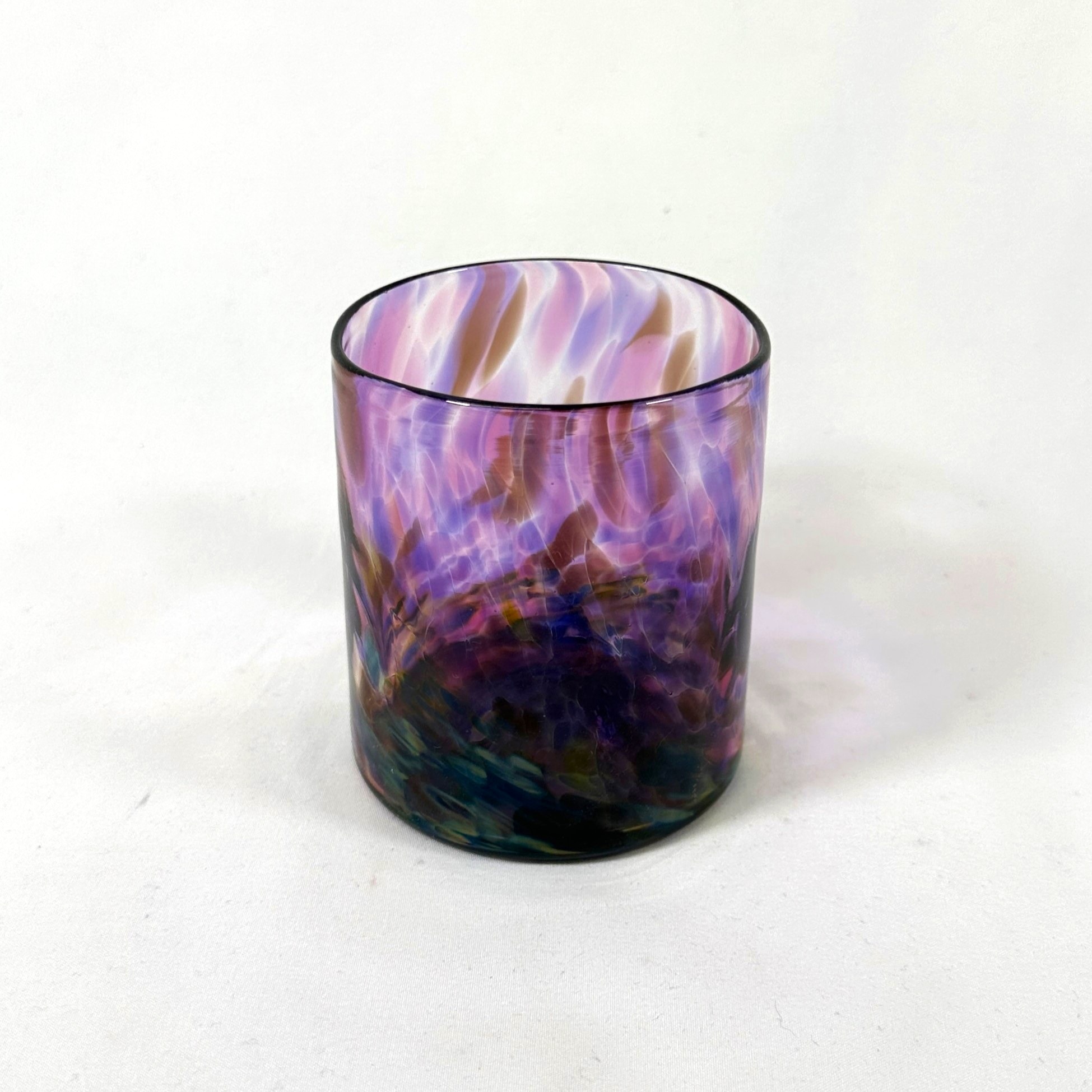 Whiskey - Purple & Ocean | Dallas Glass Art